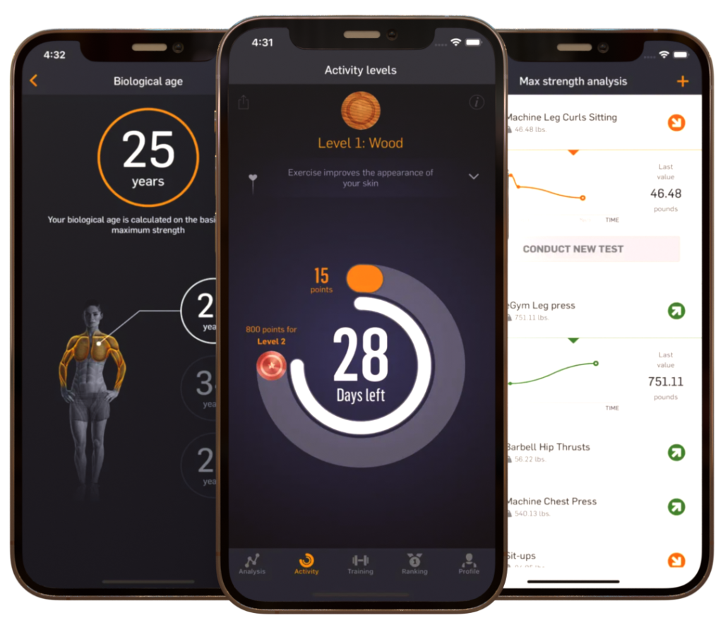 The EGYM App connects all training achievements beyond the studio boundaries, providing a fully integrated training experience that keeps you motivated.