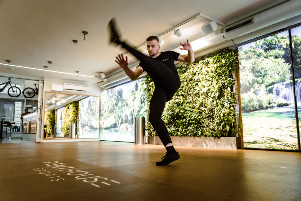 Capoeira Kurs mit Dominik bei Penthouse Sports